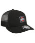 Фото #2 товара Men's Black Ohio State Buckeyes Labeled 9fifty Snapback Hat