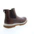 Фото #8 товара Florsheim Lookout Gore Boot 13395-215-M Mens Brown Leather Chelsea Boots 8.5