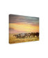 Фото #2 товара PH Burchett Sunkissed Horses I Canvas Art - 36.5" x 48"