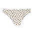 Women's Ruffle Cheeky Bikini Bottom - Shade & Shore™ Cream Polka Dot