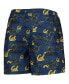 ფოტო #4 პროდუქტის Men's Navy Cal Bears Island Palm Swim Trunks