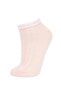 Kadın 3'lü Pamuklu Patik Çorap B6034axns