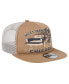 Men's Tan Chicago Bears Meet Me 9FIFTY Snapback Hat Бежевый - фото #3