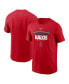 ფოტო #2 პროდუქტის Men's Red Los Angeles Angels Always Halos Local Team T-shirt
