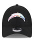 Фото #2 товара Men's Black Los Angeles Chargers 2023 NFL Crucial Catch 9FORTY Adjustable Hat