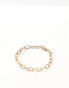 Фото #2 товара Icon Brand cut link chain bracelet in gold