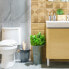 Фото #8 товара Набор для ванной комнаты Relaxdays Модернизация из нержавеющей стали полированной 4 предмета