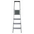 4-step folding ladder Krause 126221 Silver Aluminium