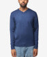 Men's Basic V-Neck Pullover Midweight Sweater