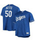 Фото #1 товара Men's Mookie Betts Los Angeles Dodgers Big and Tall Replica Player Jersey