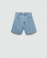 Фото #5 товара Women's Straight Denim Shorts