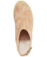 ფოტო #4 პროდუქტის Women's Olivia Espadrille Peep-Toe Wedges