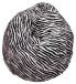 Sackpouf mit "Zebra"-Muster