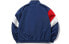 Фото #2 товара Куртка Ли Нинг AJDQ034-4 Широкий стойкий воротник Свободный крой Повседневная спортивная куртка для пары Темно-синий трендовый наряд