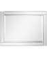 Фото #3 товара Moderno Beveled Rectangle Wall Mirror, 40" x 30" x 1.18"