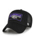 Фото #1 товара Big Boys and Girls Black Baltimore Ravens Levee MVP Trucker Adjustable Hat