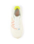 Фото #4 товара New Balance More running trainers in white and orange with gum sole