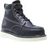 Фото #3 товара Wolverine Wedge Steel Toe 6" W08152 Mens Black Leather Lace Up Work Boots