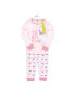 Baby Girls Cotton Pajama Set, Llama