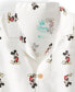 Фото #3 товара Baby Boys Mickey Mouse Printed Top & Shorts, 2 Piece Set
