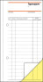 Sigel SD024 - Various Office Accessory - 105x200 mm - 40 Sheets - White, Yellow