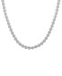 Wrapped in Love diamond 17" Collar Necklace (2 ct. t.w.) in Sterling Silver, Created for Macy's