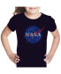 ფოტო #1 პროდუქტის Big Girl's Word Art T-shirt - NASA's Most Notable Missions
