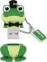 EMTEC M339 Crooner Frog - 16 GB - USB Type-A - 2.0 - 15 MB/s - Other - Black,Green