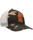 Фото #4 товара Men's Camo Mississippi Icon Woodland State Patch Trucker Snapback Hat