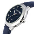 Фото #8 товара Наручные часы Stuhrling Chrono Dark Blue Canvas with Light Blue Contrast Stitching Watch 42mm.