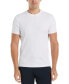 Фото #1 товара Men's Ribbed Crewneck Short Sleeve T-Shirt