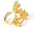 DEYÁ FLOWER ring #gold glitter 1 u