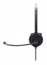 Фото #7 товара Manhattan Mono USB-Headset - Ohraufliegendes Design (On-Ear) - Ohrmuschel einseitig - kabelgebunden - USB-A-Stecker - integrierte Lautstärkeregelung - verstellbares Mikrofon - schwarz - Kopfhörer - Kopfband - Büro/Callcenter - Schwarz - Monophon - Knopf