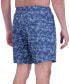 Men's Abstract Liquid Print Performance 7" Volley Shorts