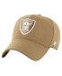 ფოტო #1 პროდუქტის Men's Tan Las Vegas Raiders Ballpark MVP Adjustable Hat