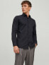 Фото #5 товара Jack & Jones long sleeve shirt in black