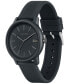 ფოტო #3 პროდუქტის Men's L 12.12 Move Dark Grey Silicone Strap Watch 42mm