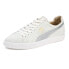 Фото #2 товара Puma Clyde Mij Sorayama Lace Up Mens Off White Sneakers Casual Shoes 39449701