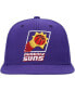 Men's Purple Phoenix Suns Hardwood Classics MVP Team Ground 2.0 Fitted Hat