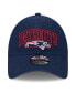 Men's Navy New England Patriots Outline 9FORTY Snapback Hat