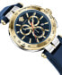 Фото #2 товара Часы Versace Aion Blue Leather Strap Watch
