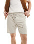 Фото #1 товара Brave Soul chino shorts with elasticated waist in stone