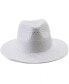 Фото #3 товара Straw Panama Hat with Icon Detail