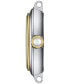 ფოტო #2 პროდუქტის Women's Swiss Bellissima Small Lady Two-Tone Stainless Steel Bracelet Watch 26mm