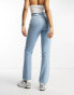 Фото #10 товара ASOS DESIGN Hourglass mid rise straight jean in mid blue