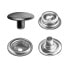 PLASTIMO Nickel Plated Brass Hard Surfaces Button Серебристый, 15 mm - фото #1