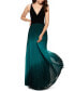 Фото #1 товара Pleated Glitter-Skirt Gown