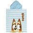 Фото #3 товара Пончо-полотенце с капюшоном Bluey Светло Синий 50 x 115 cm