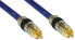 Фото #1 товара InLine Premium RCA Video & Digital Audio Cable RCA male / male gold plated 0.5m
