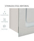 Фото #3 товара Bathroom Medicine Cabinet with LED Light & 3 Shelves